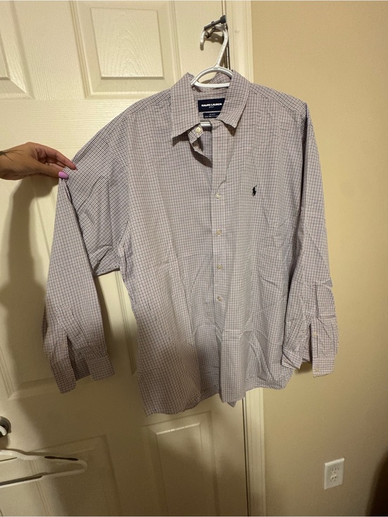 Ralph Lauren Other - Ralph Lauren Men’s Button-Down Dress Shirt - Light Blue & White Check